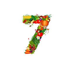 Fresh vegetables and fruits number 7
