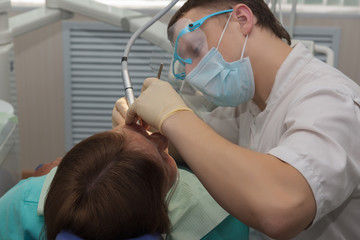 Fototapeta premium Dentist