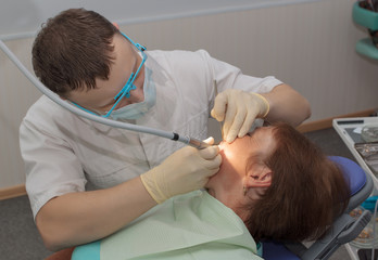Fototapeta premium Dentist