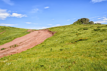 Obraz premium Mountain road