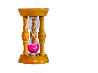 Hourglasses isolated