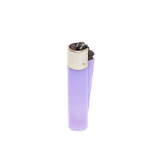 purple lighter on white background