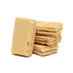 waffle isolated on a white background