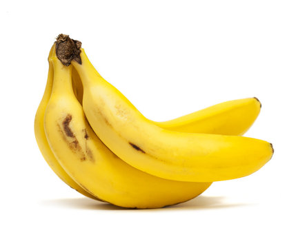 bananas isolated over white background