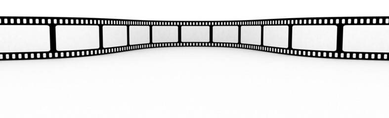 Blank film strip