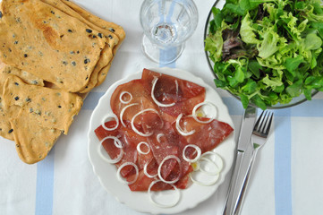 Italienischer Mittagstisch - Table Setting