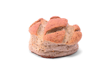 Scone isolated on a white background