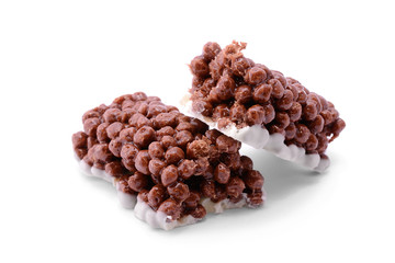 Chocolate isolated on a white background