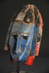 Maschera cerimoniale del popolo Bamana in Mali