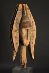 Maschera cerimoniale del popolo Bamana in Mali