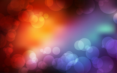 bokeh background with space for your text