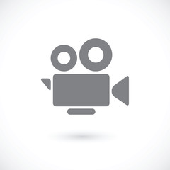 Cinema camera icon