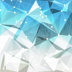 Abstract geometric background. Vector.
