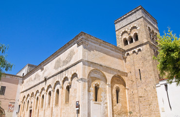 Fototapeta na wymiar Kościół św Benedetto. Brindisi. Puglia. Włochy.
