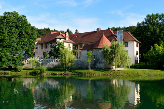 Castle Otočec in Slovenia