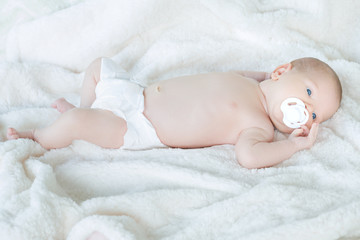 Beautiful happy baby