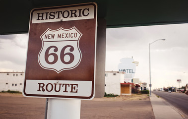 Route 66 sign
