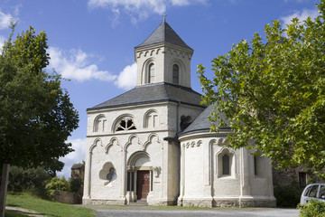 Fototapeta na wymiar The chapel of St. Matthias in Kobern-Gondorf, Germany