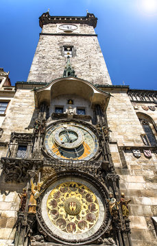 Atomuhr in Prag