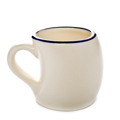 white cup