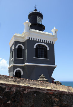 LIghthouse at  El Morro, San Juan