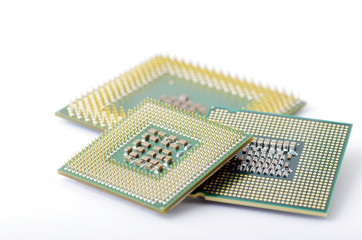 circuit board of laptop CPU