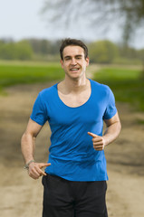 Fototapeta premium jogging for fun