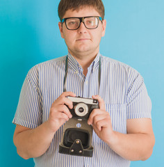 Fototapeta premium young photographer