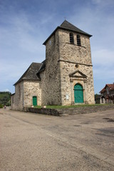 Fototapeta na wymiar Eglise de Saint-Clément (Corrèze)