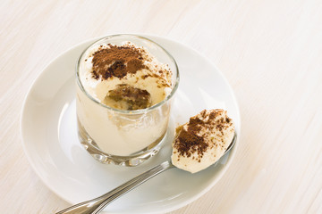 Italian dessert tiramisu