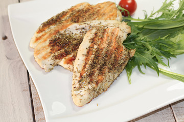 escalopes de poulet