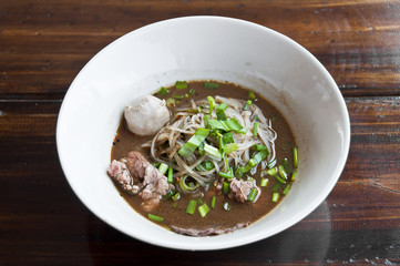 Beef noodle.