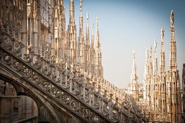Obraz premium Katedra w Mediolanie