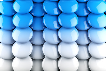 Fondo abstracto. Formas circulares en tono azul.