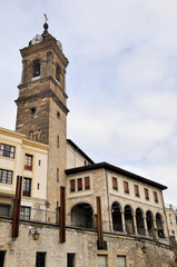 Fototapeta na wymiar Iglesia de San Vicente, Vitoria (España)