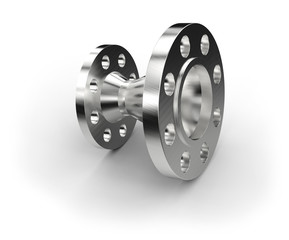 Metal flange
