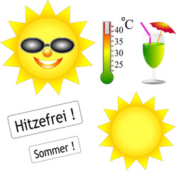 Sonne Sommer Set