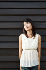 Fototapeta premium Beautiful Asian woman posing.