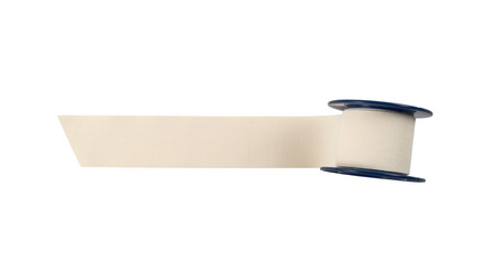 Adhesive bandage sticking plaster isolated