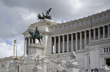 Fototapeta na wymiar Nationalenkmal, Rom