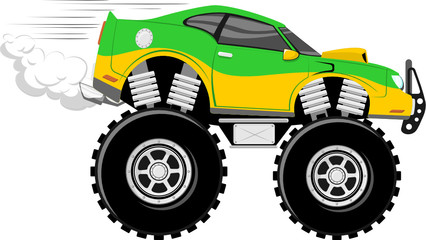 race car 4x4 monster car © Sergio Hayashi