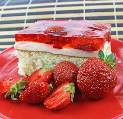 strawberry cake