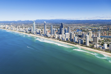 Naklejka premium Gold Coast, Queensland, Australia