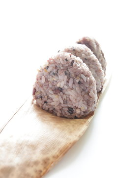 japanese cuisine, gokoku rice mixed grain rice ball