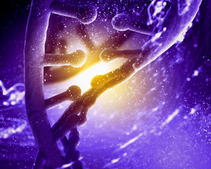Obraz na płótnie Canvas DNA molecule