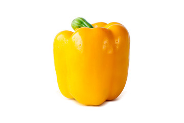 peppers on white background