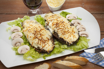 cooking eggplant