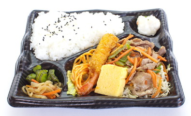 Japanese ready-made lunchbox, Bento