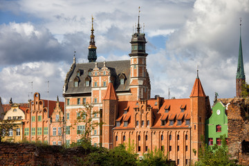 Obraz premium Old Town of Gdansk in Poland