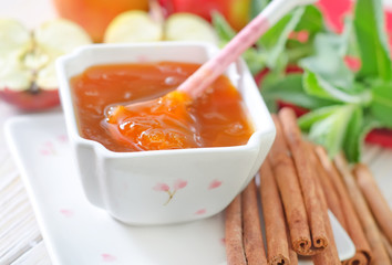 apples and jam